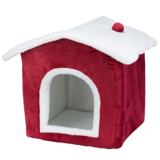 Weihnachts-Kuschelset Nevio – Höhle mit herausnehmbarem Kissen